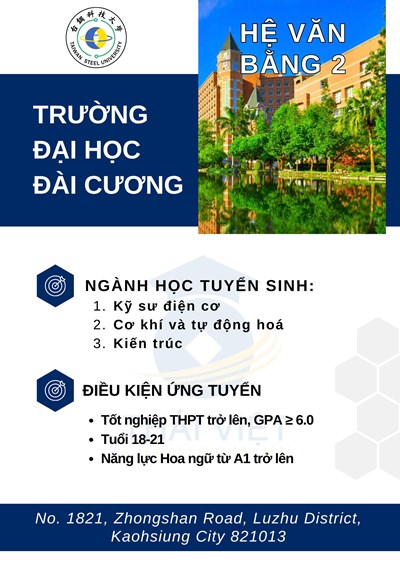 TUYỂN SINH ĐẠI HỌC ĐÀI CƯƠNG